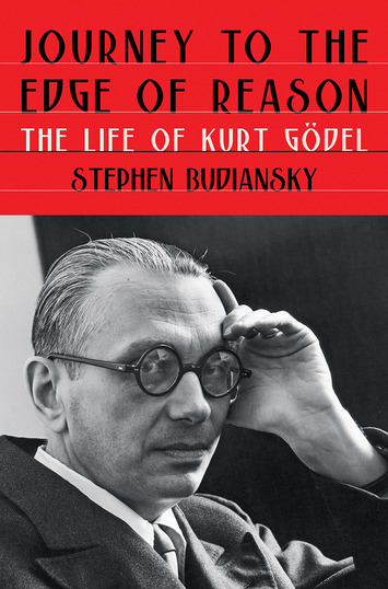 斯蒂芬·布迪亚斯基的《理性边缘之旅》的封面。描述库尔特·哥德尔。