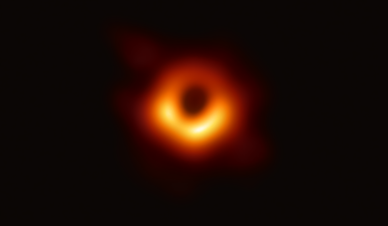 M87黑洞的EHT图像